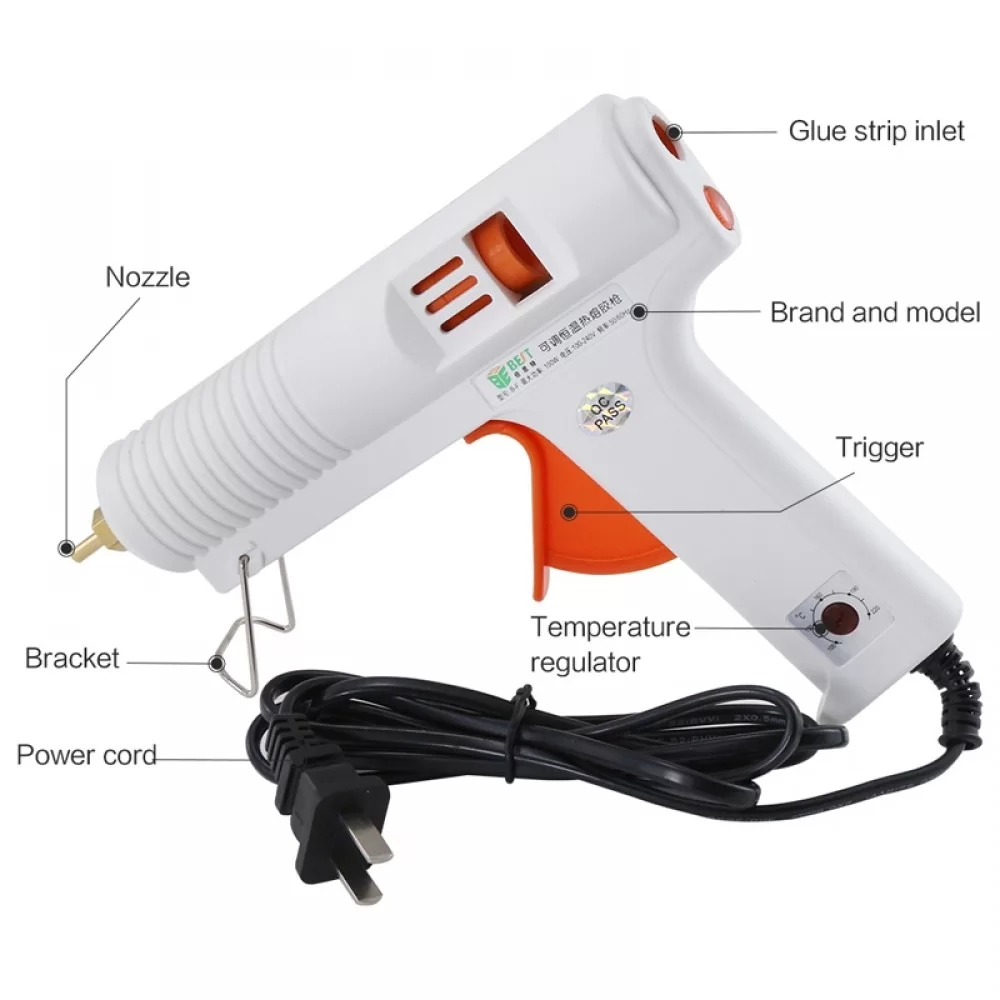 Picture of BEST-B-F 100W Hot Melt Glue Gun Temperature Adjustable